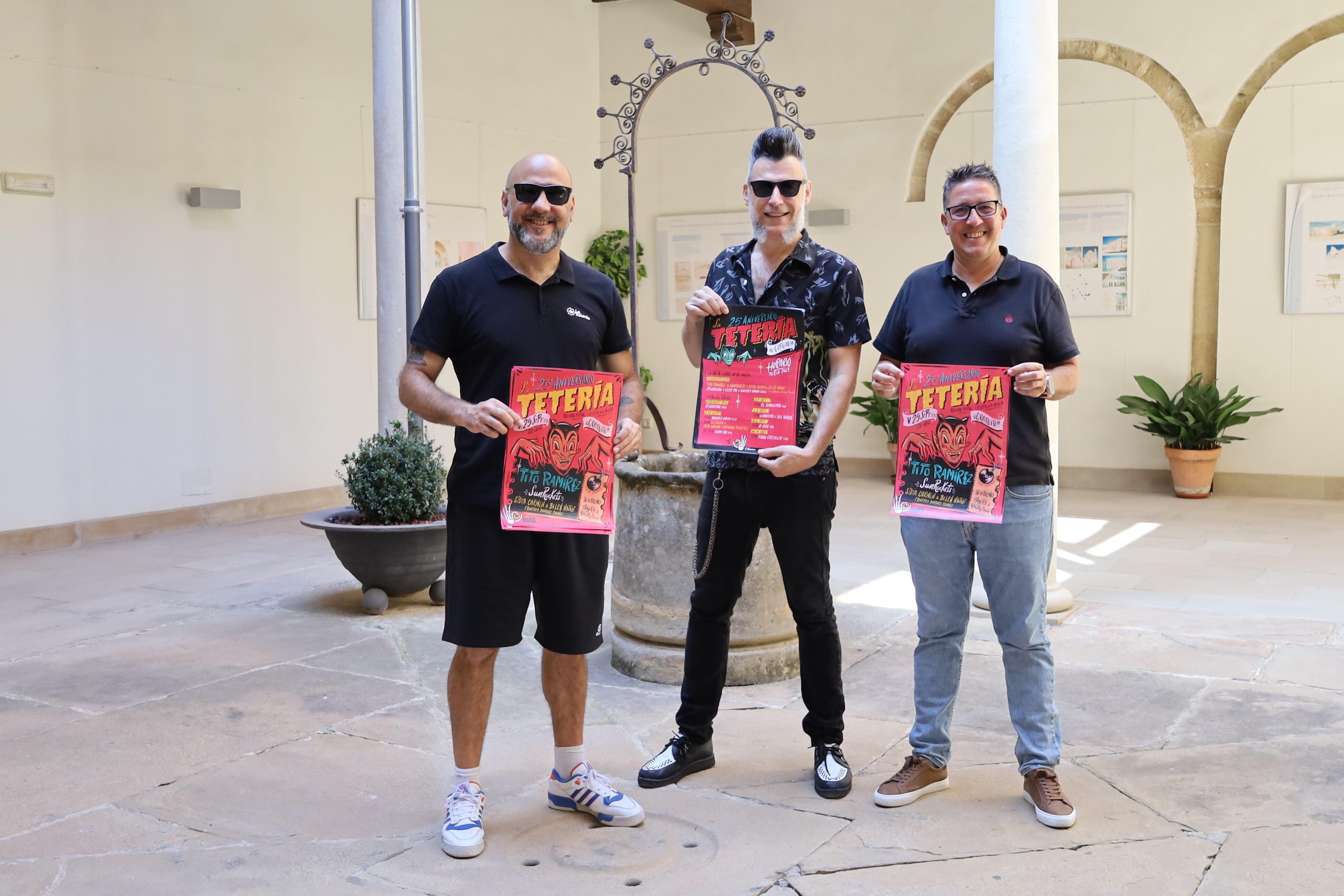 Presentación de conciertos en La Tetería