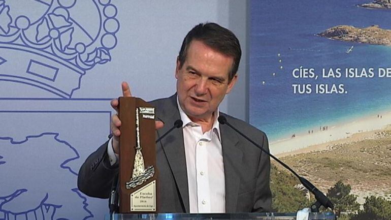 Vigo recibe su quinta escoba de platino