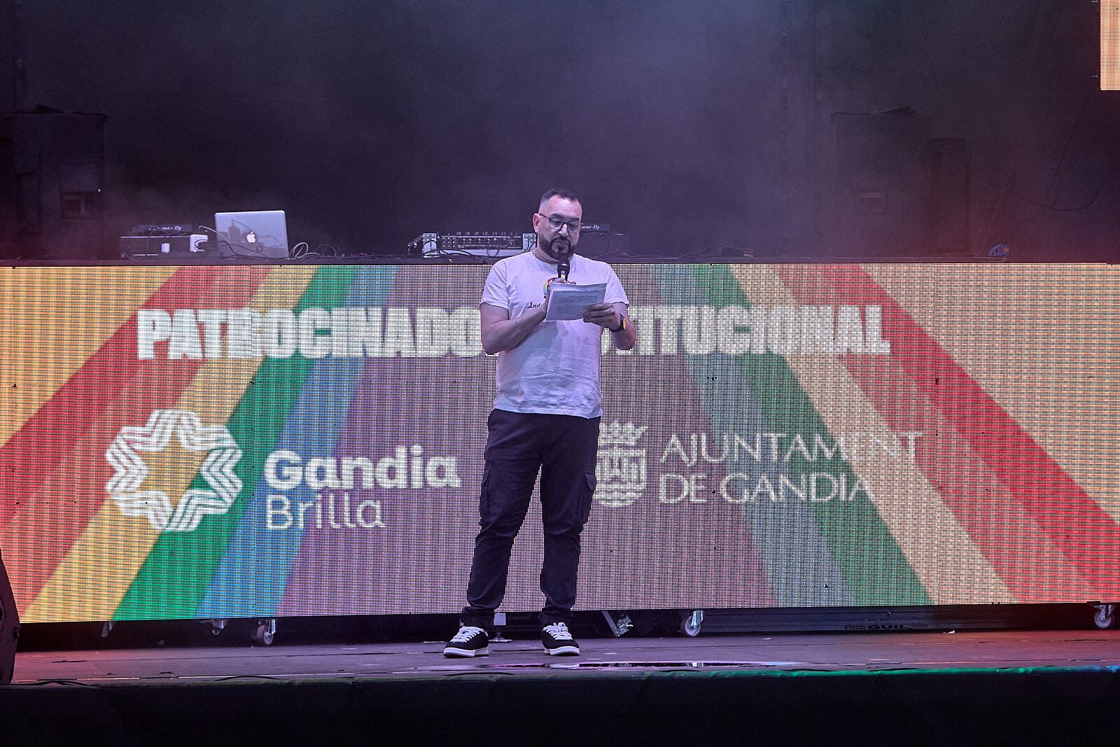 Lectura del manifiesto Pride Gandia 2025