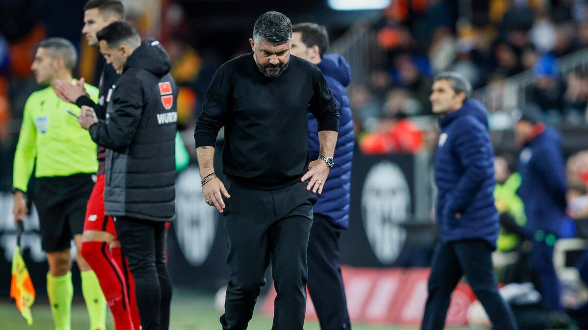 Acuerdo mutuo para la salida de Gennaro Gattuso como entrenador del Valencia CF