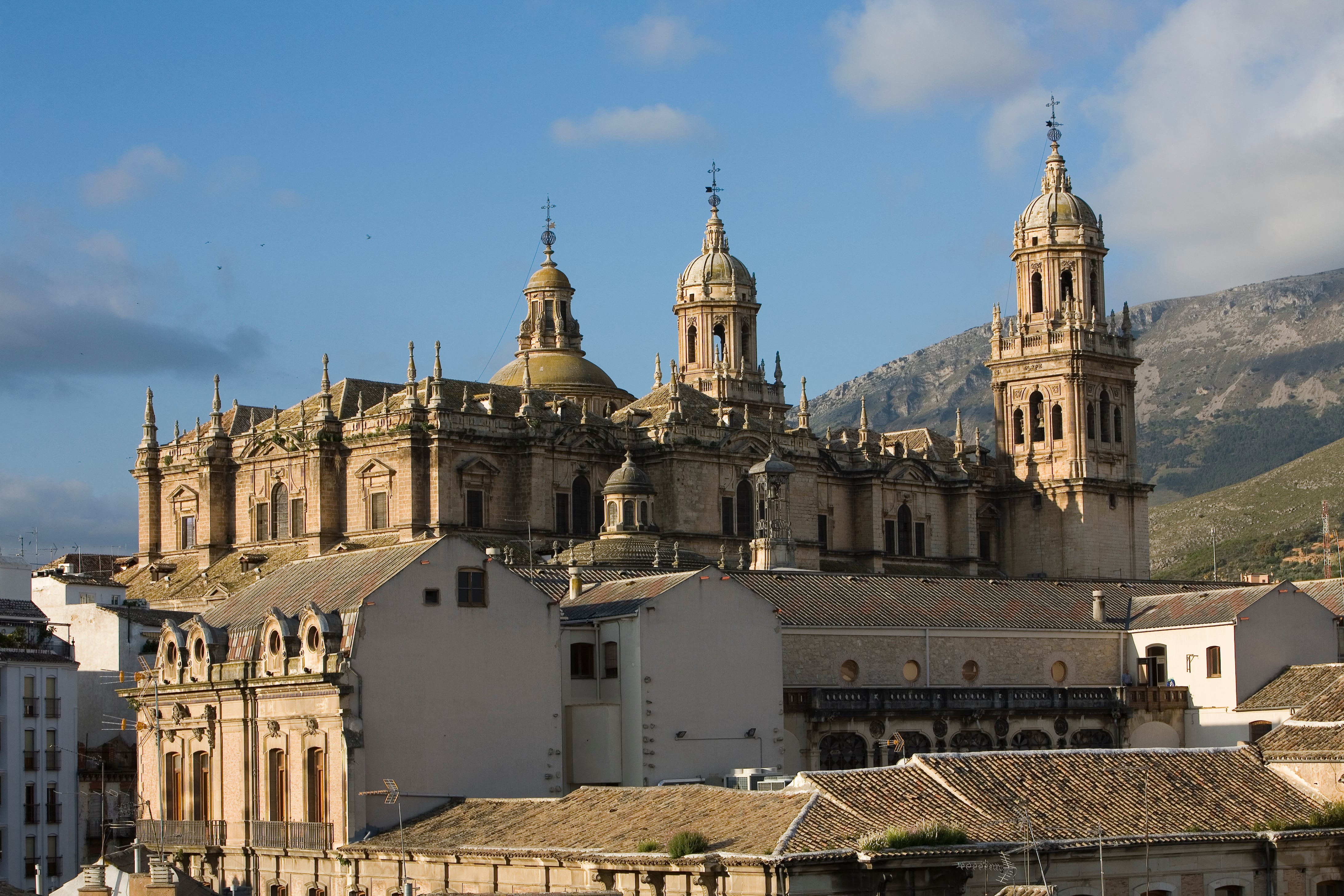 Vista de la Catedral de Jaén.