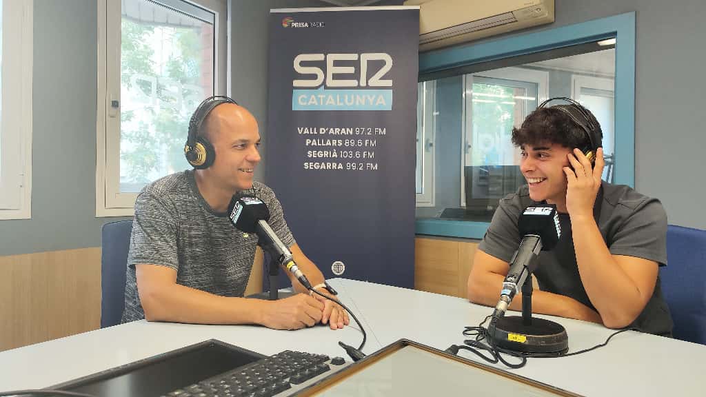 Marc Ibars i Artur Pelegrí, quarta i cinquena generació de Ca la Pastora d'Alcarràs.