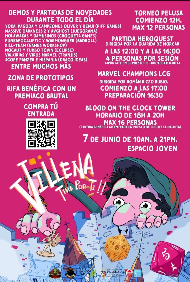 Cartel de la actividad