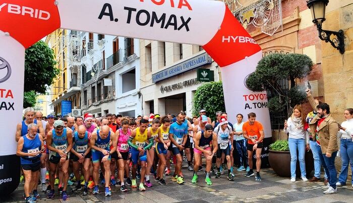 Un momento de la salida