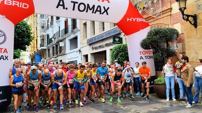 Un momento de la salida