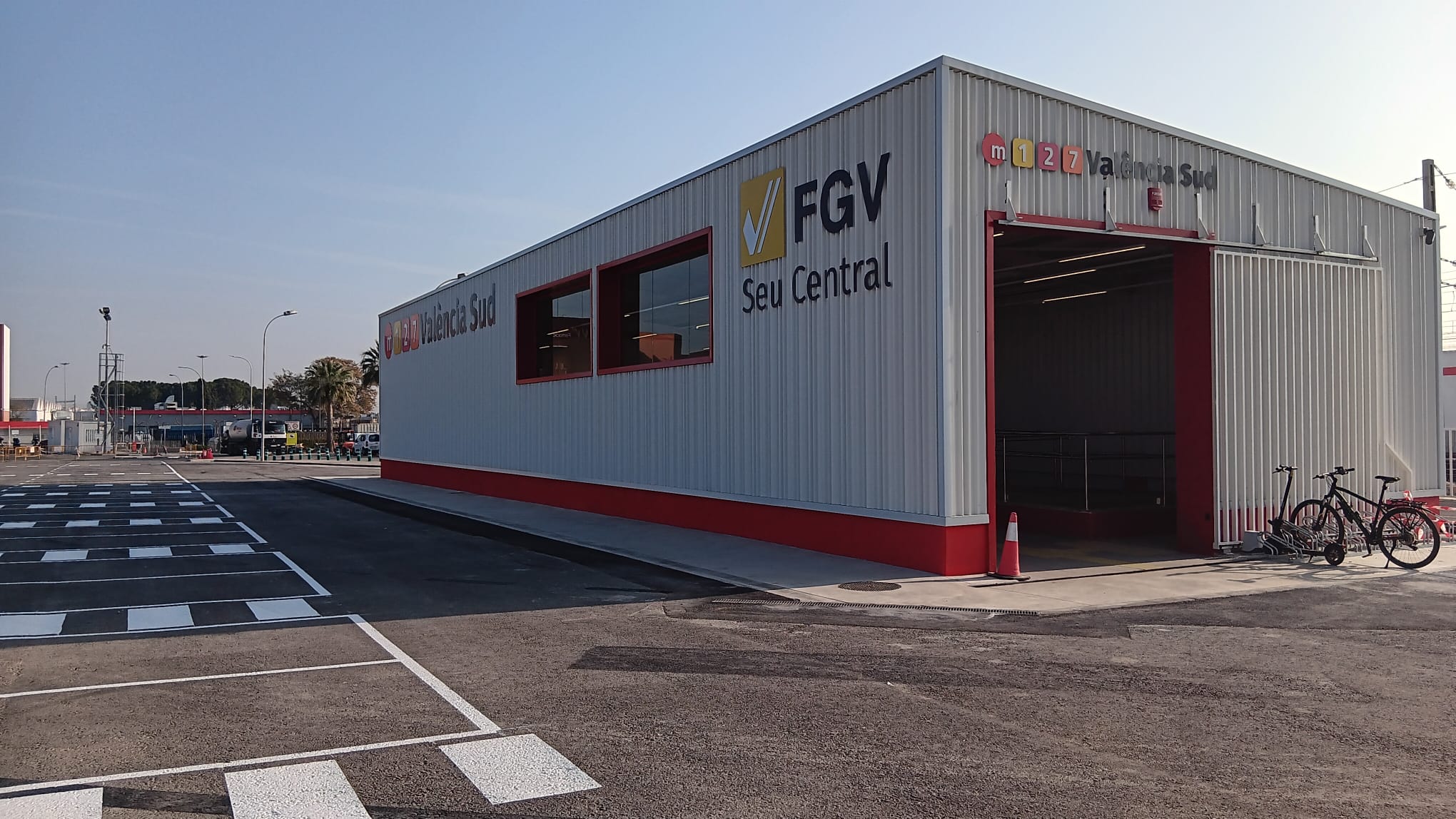Instalaciones de València Sud de Metrovalencia