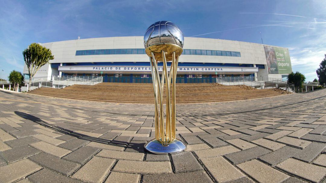 El trofeo de la Copa del Rey