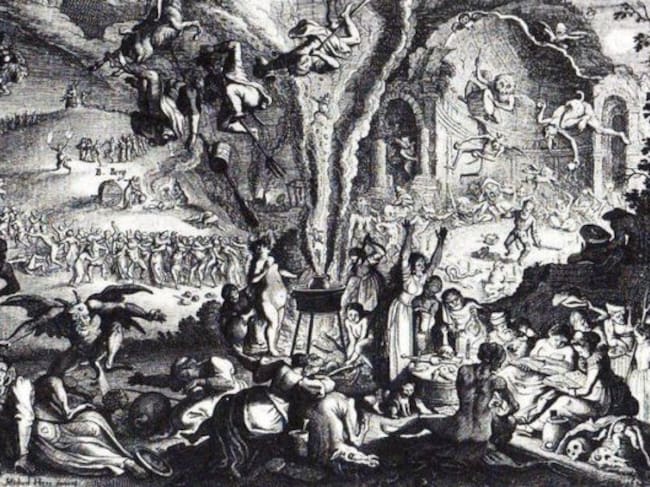 Sábado de brujas en el monte Brocken.