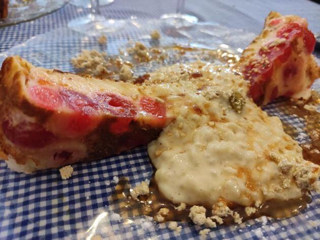 Arroz con leche inspirado en L´Ami Jean con pudding clafoutis