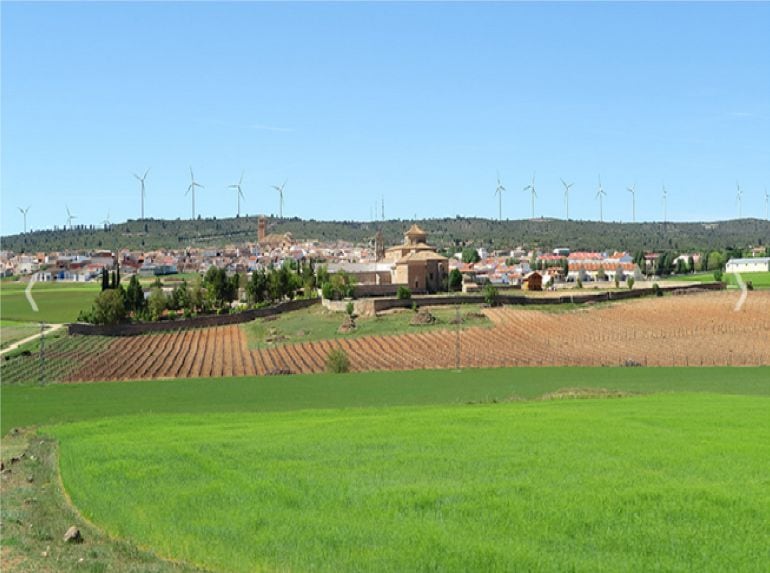 Vista panorámica de Campillo de Altobuey