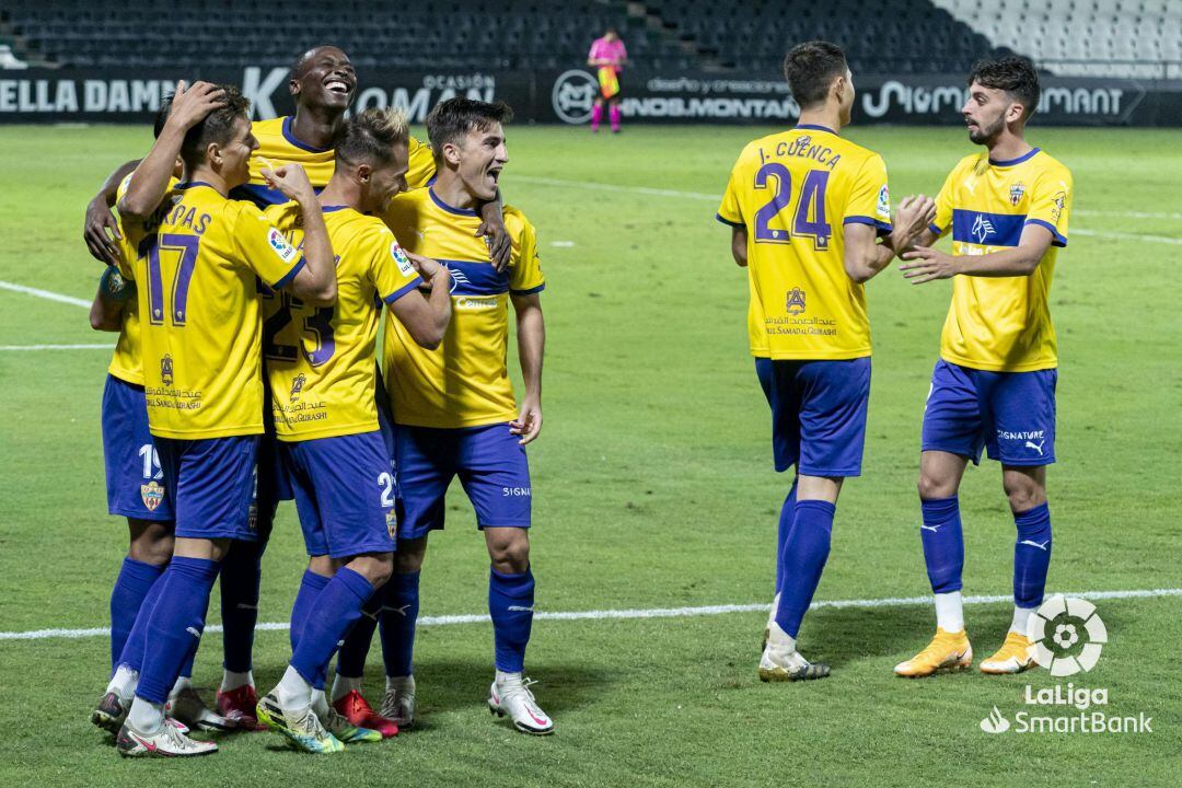 El Almería ganó en Castellón entre semana.