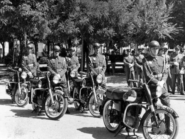 Guardias Civiles formados en el Parque de La Concordia de Guadalajara
