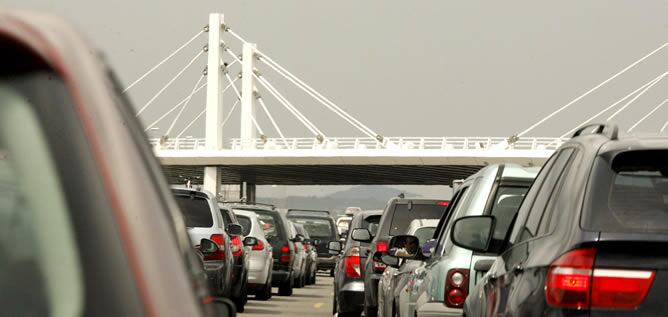 Retenciones en la autovía de Valencia sentido Madrid