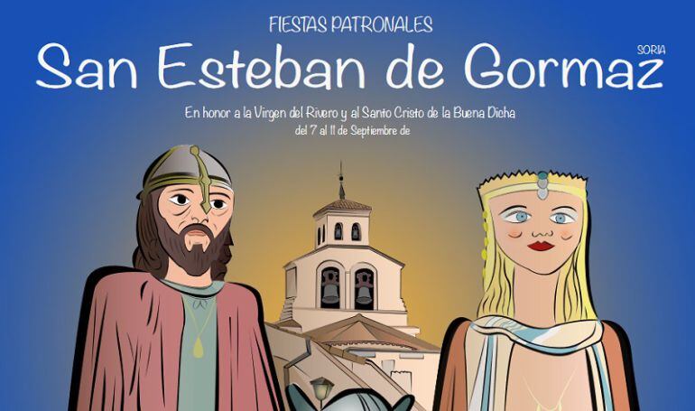 Portada del programa de Fiestas 2018 en San Esteban de Gormaz.