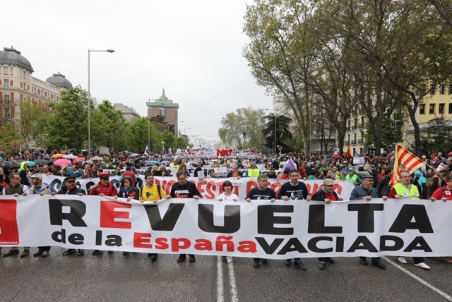 Manifestación de la España vaciada.