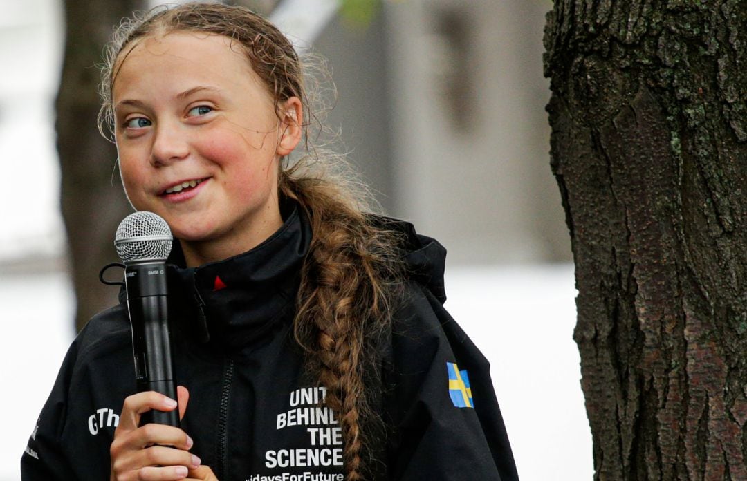 Greta Thunberg en una fotografía de archivo.