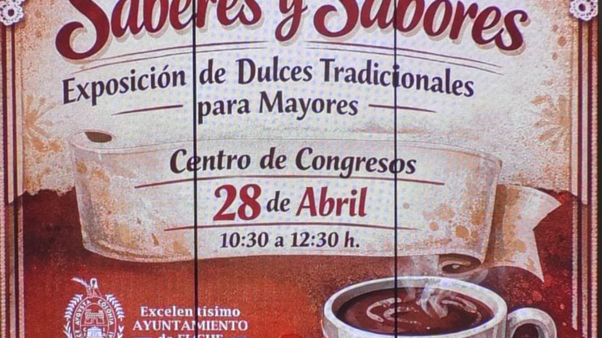 Elche celebra ‘Saberes y Sabores’ para poner en valor la repostería tradicional de los mayores