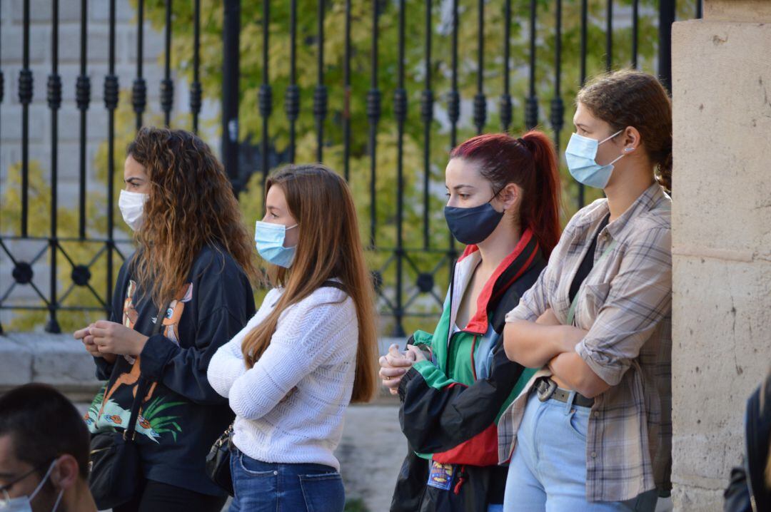 Un grupo de alumnos del Campus de Alcoy de la UPV
