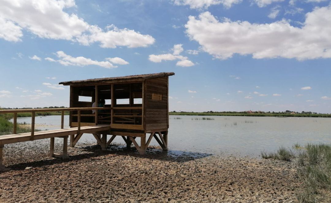 Observatorio de la laguna de La Veguilla, en Alcázar de San Juan