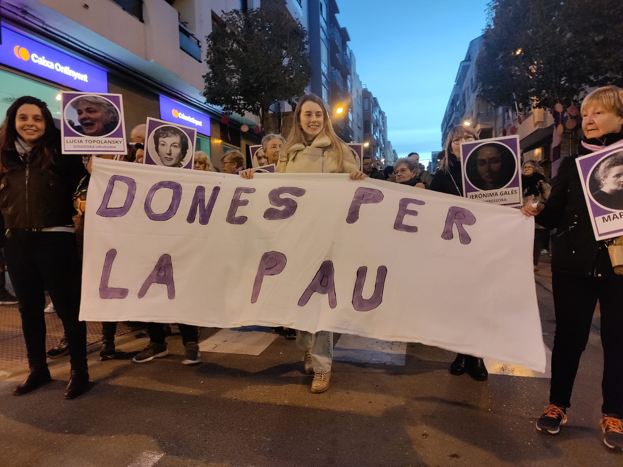 Imatge del 8M a Ontinyent