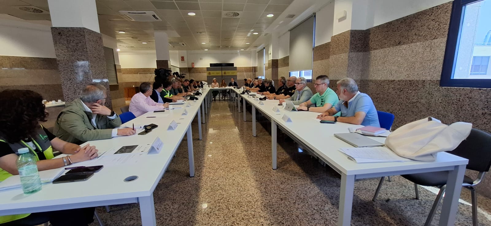 Un momento de la reunión