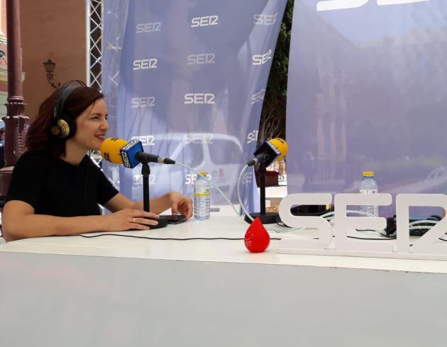 Anna Gil Wittke nos ha acompañado en la edición especial de Hoy por hoy con motivo del IV Maratón de Donación de Sangre