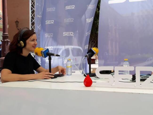 Anna Gil Wittke nos ha acompañado en la edición especial de Hoy por hoy con motivo del IV Maratón de Donación de Sangre