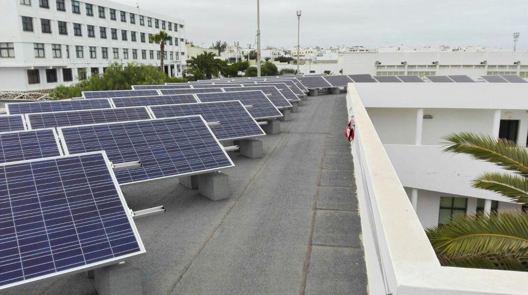 Imagen de archivo de instalación fotovoltaica.