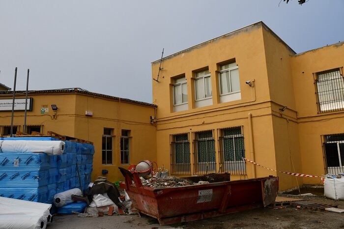 Obras en la Escuela de Hostelería