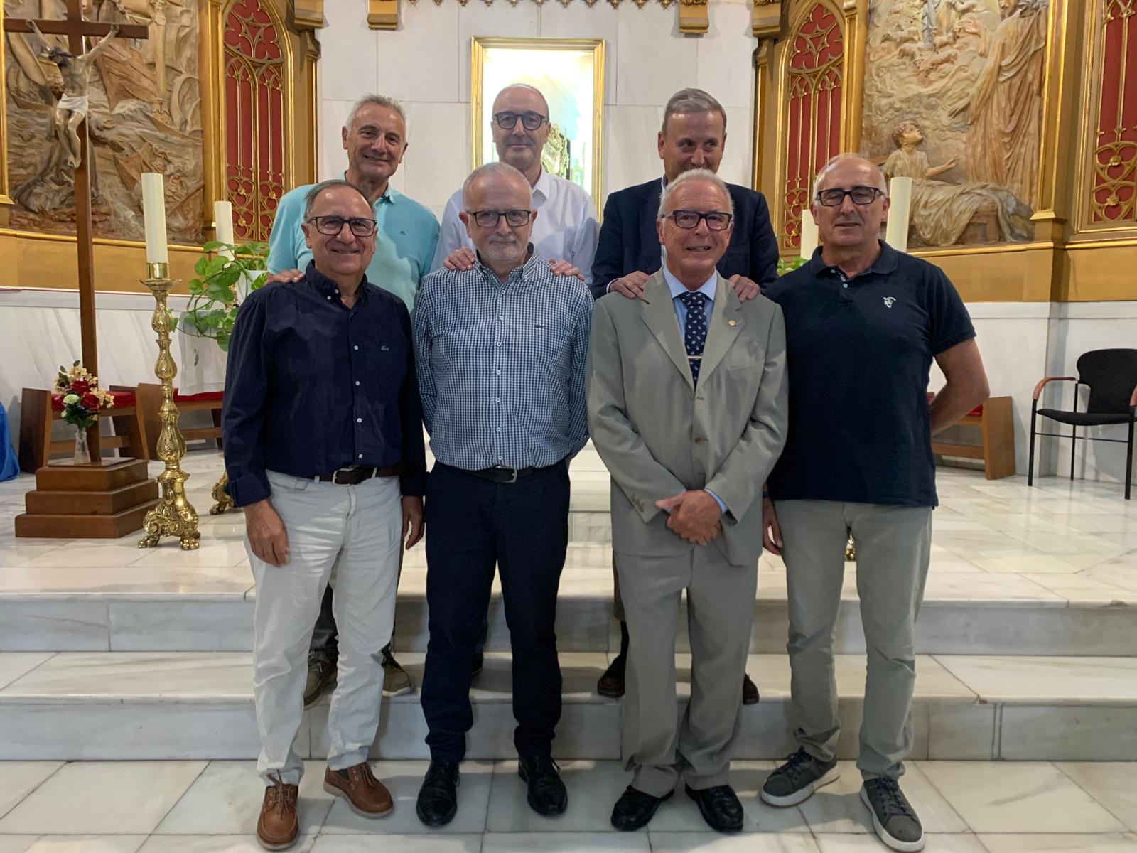 Momentos del acto en la Iglesia de María Auxiliadora