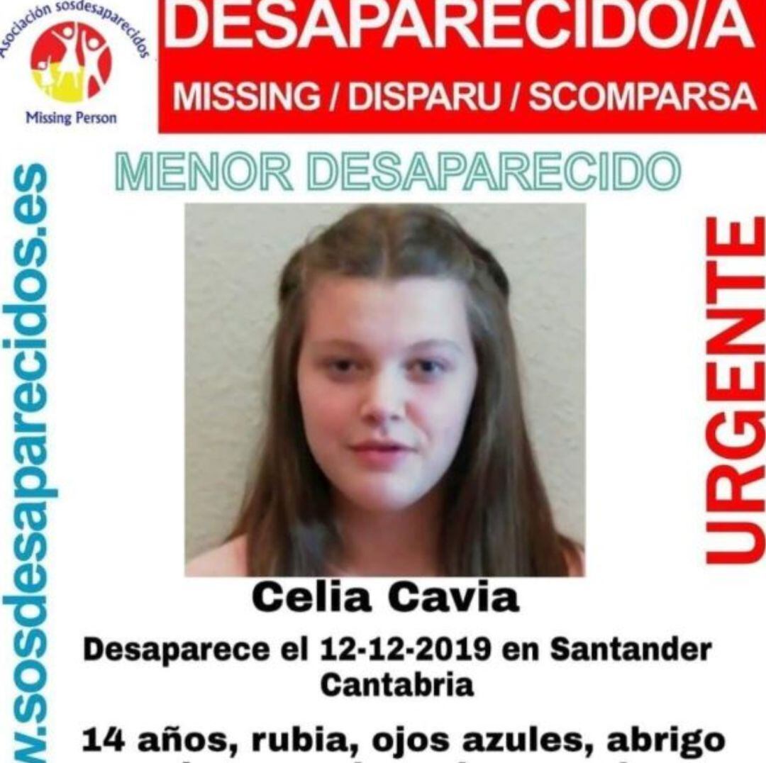 La niña lleva desaparecida desde el jueves.