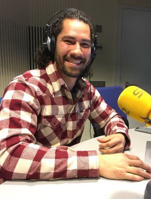 Joseph Casillas en los estudios de la Cadena SER de Madrid.