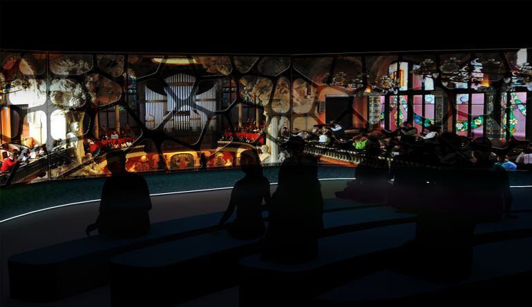 Imatge digital de com serà la nova planta del Gaudí Centre de Reus