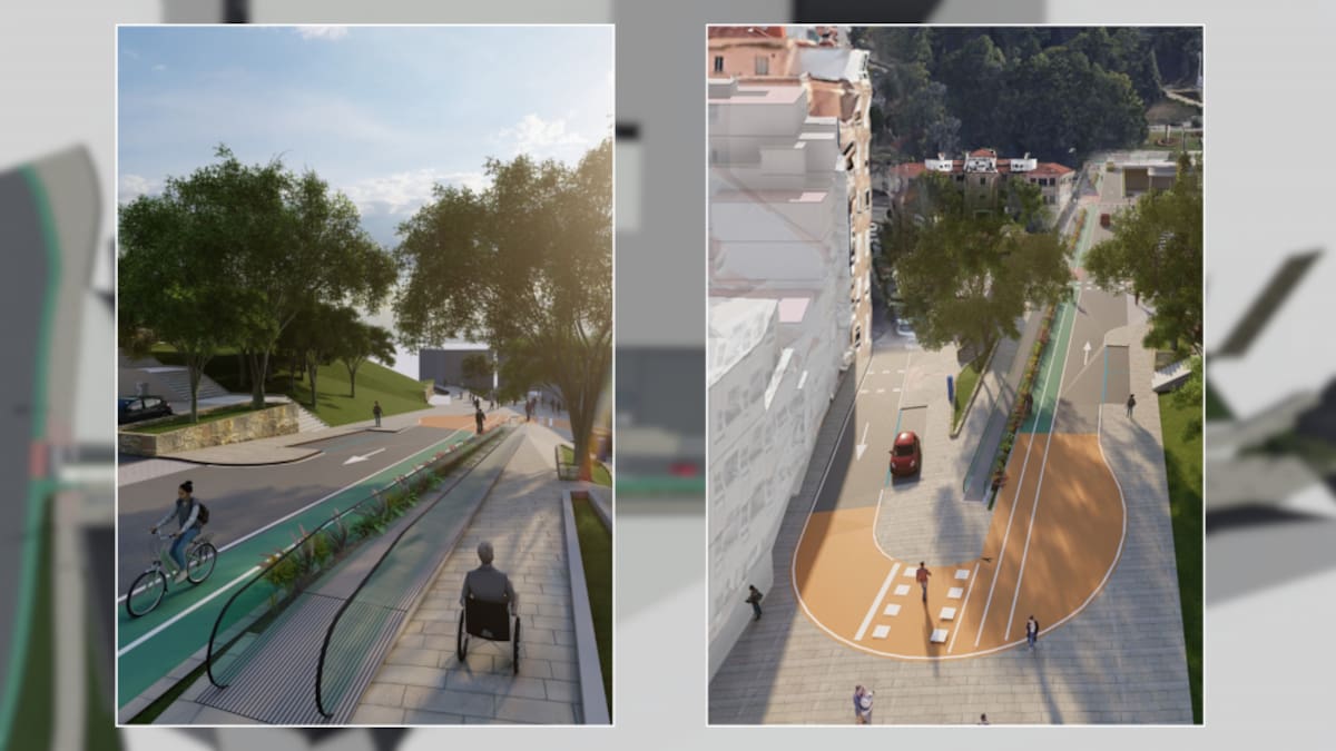 Las rampas del Paseo de Granada estarán finalizadas este verano