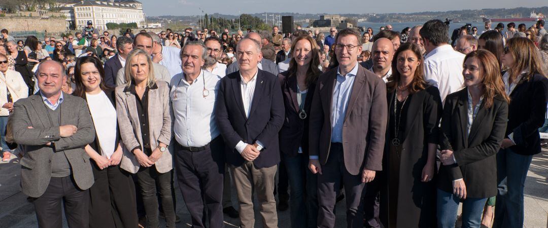 Candidatos del PP en O Parrote