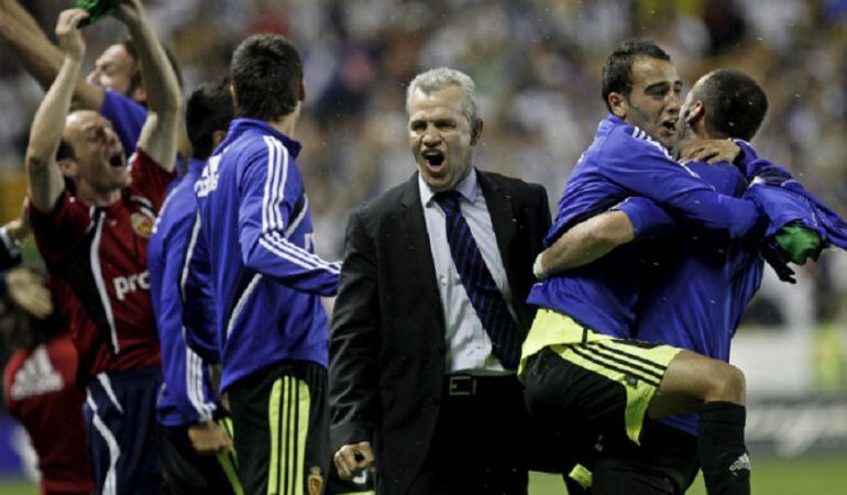 Javier Aguirre, el entonces entrenador del Zaragoza.