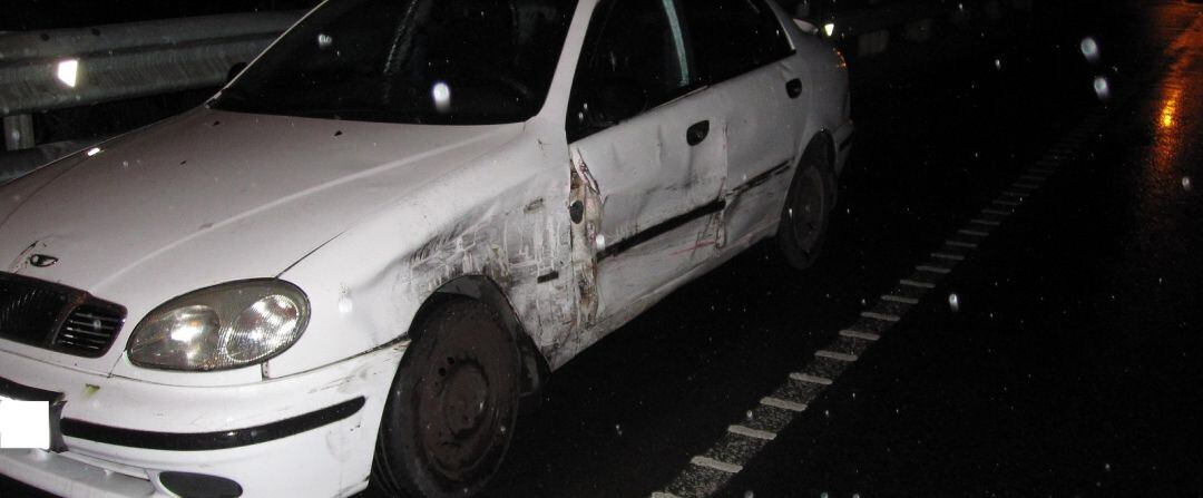 Un accidente de tráfico