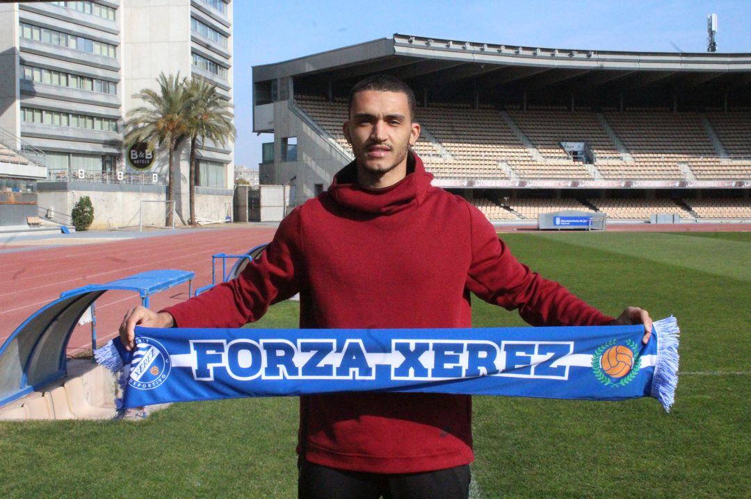 Robin Lafarge el día de su presentación en Chapín