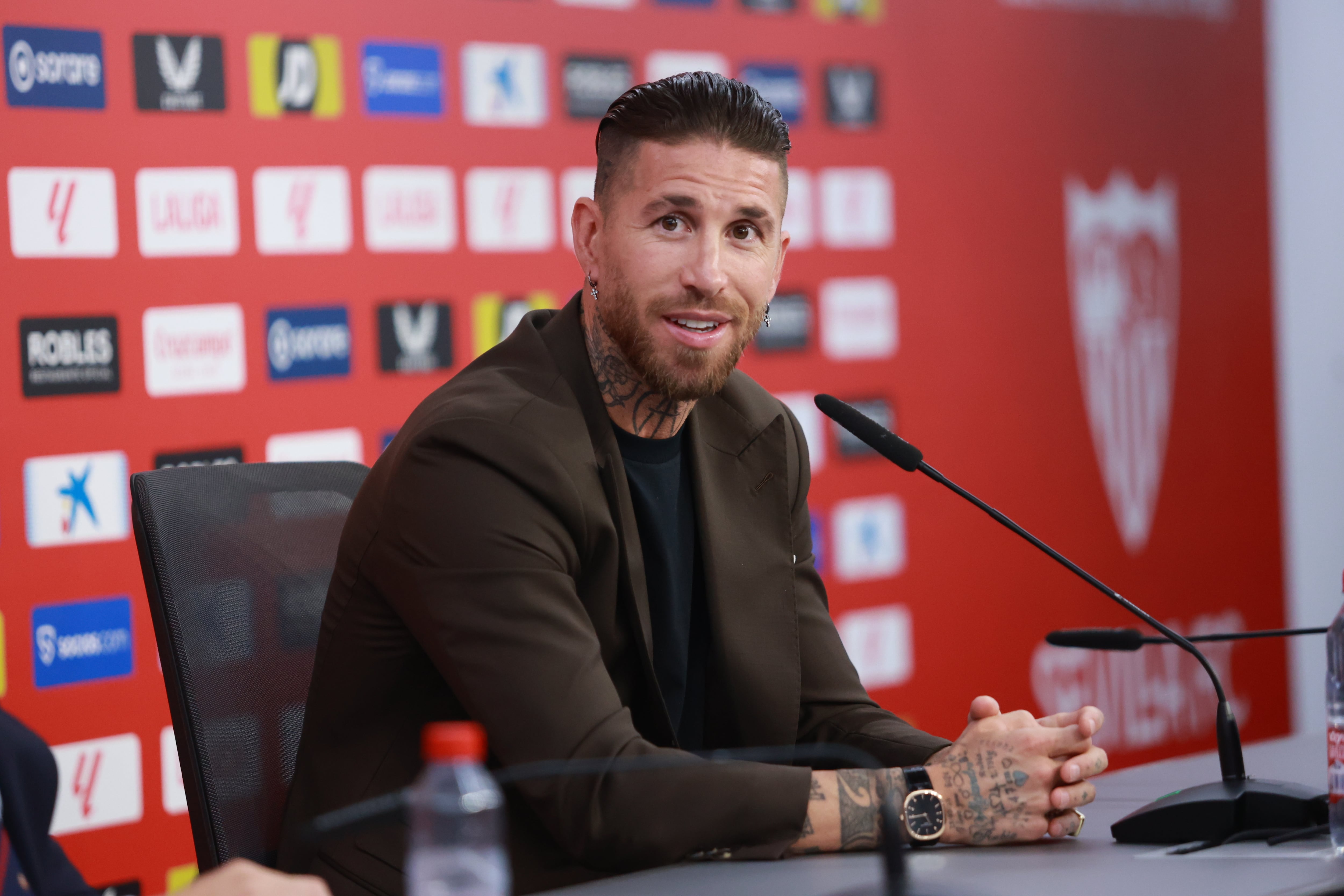 Despedida de Sergio Ramos como jugador del Sevilla en 2024
