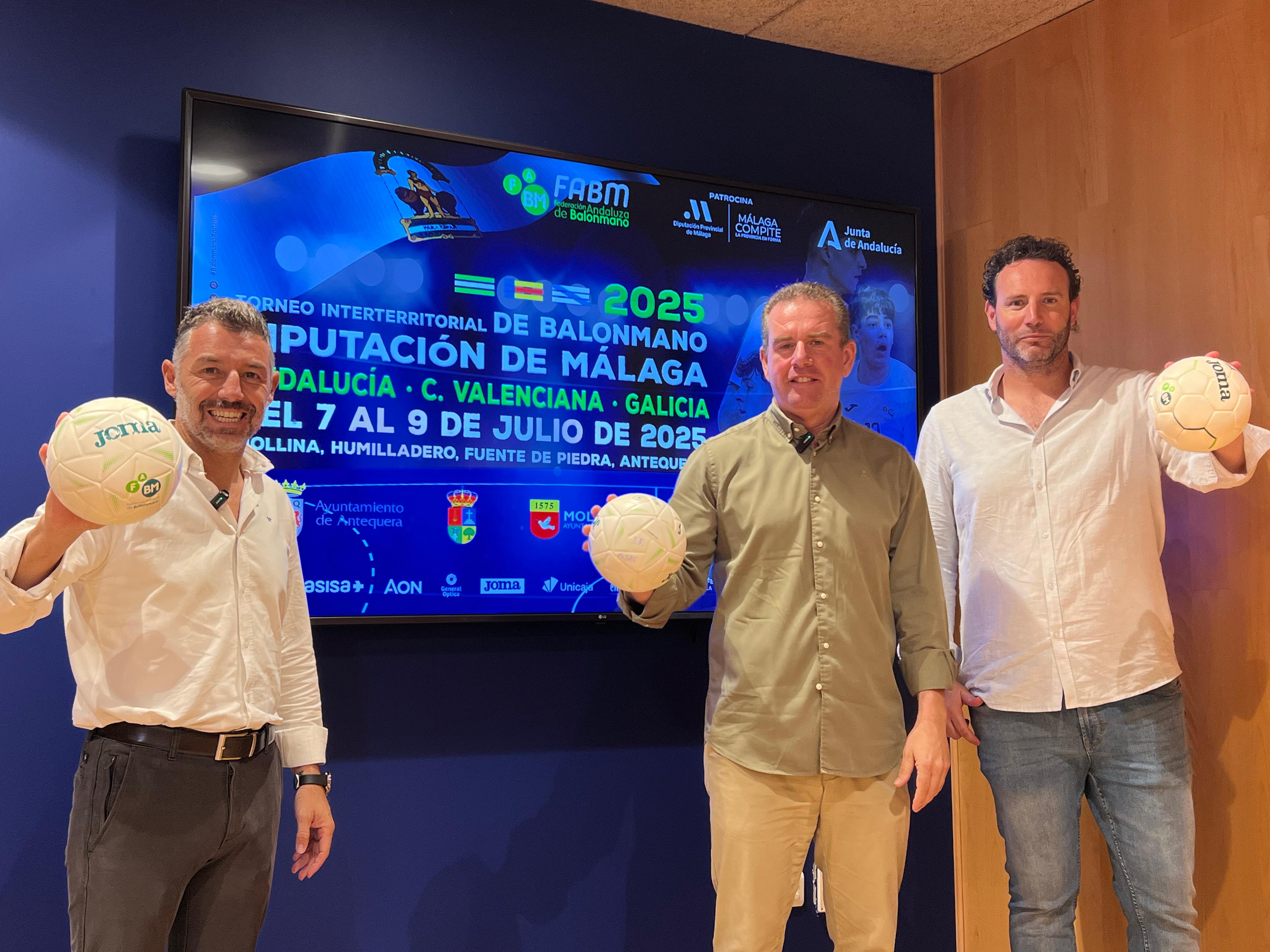 Varias localidades malagueñas acogerán el Torneo Interterritorial de Balonmano Diputación de Málaga