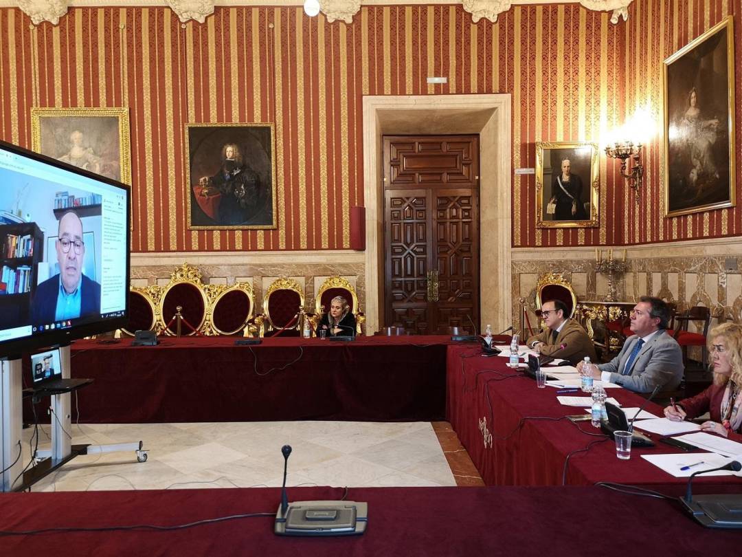 Reunión de Espadas con el sector para abordar ayudas a micropymes y autónomos