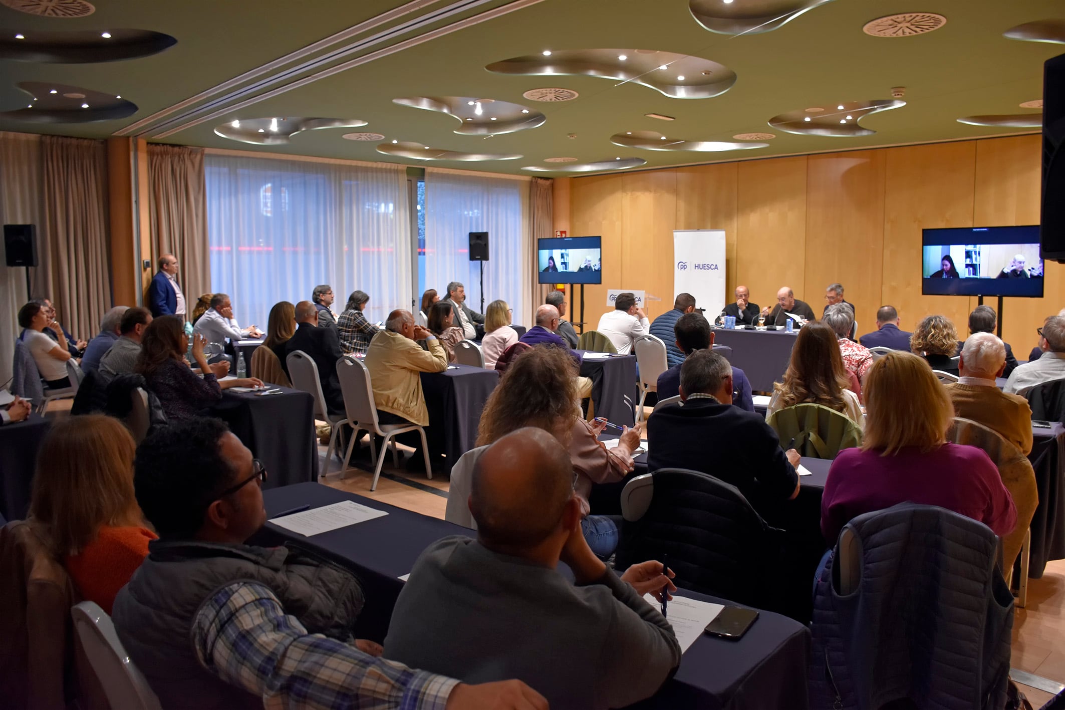 Foro de urbanismo organizado por el PP en Huesca