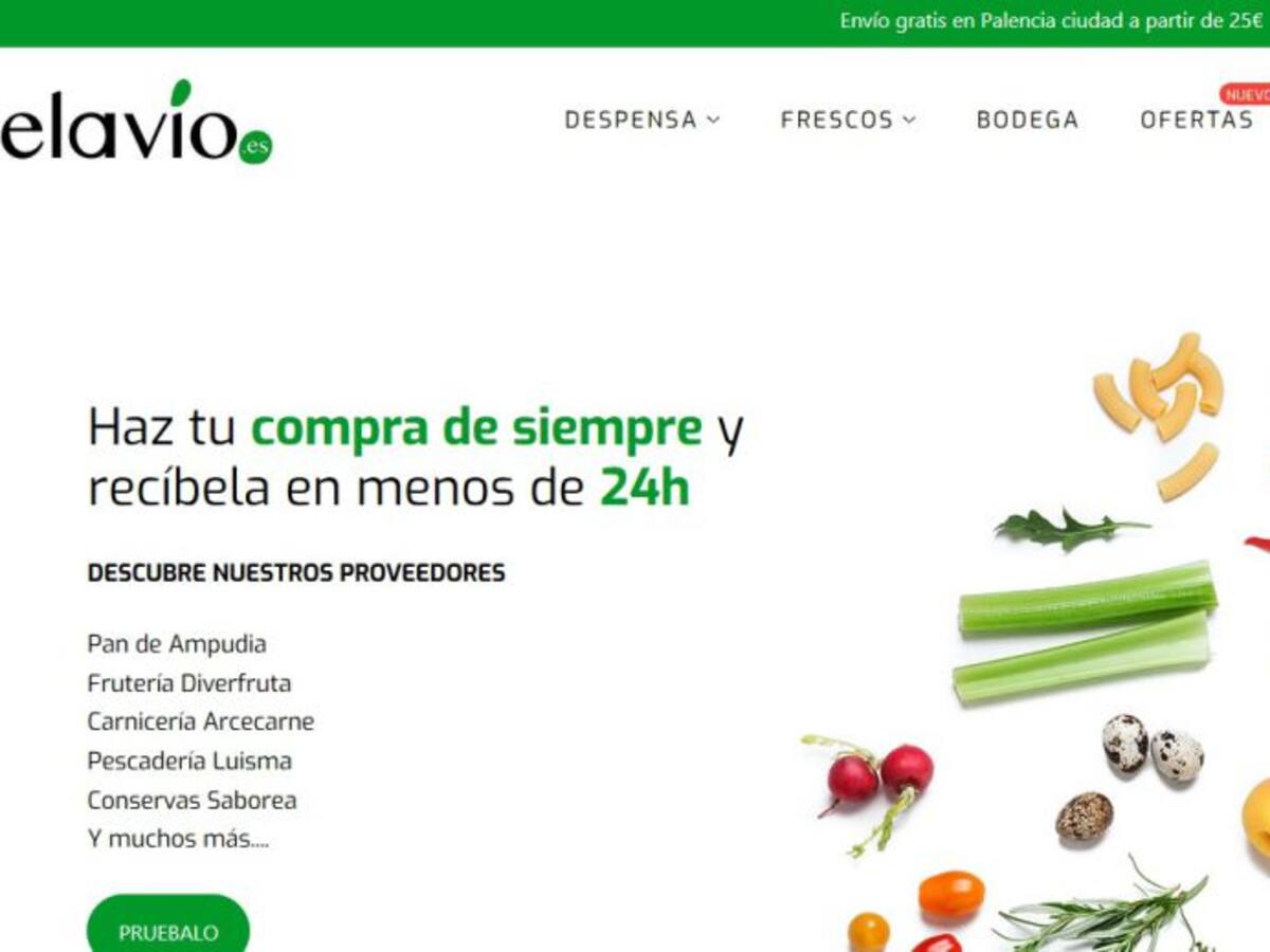 Elavio.es, el nuevo supermercado palentino completamente online