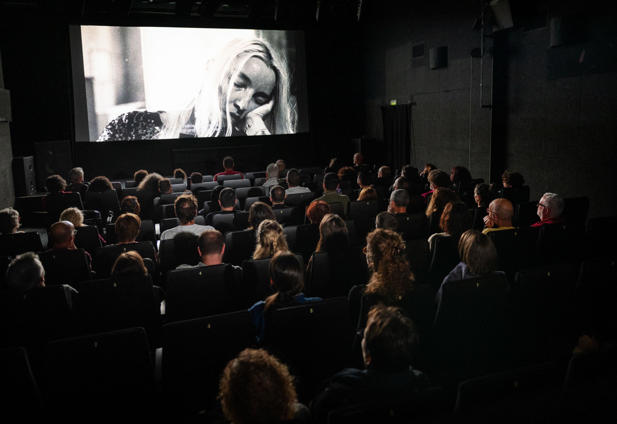 Una de las proyecciones de la Muestra de Cine de Lanzarote.