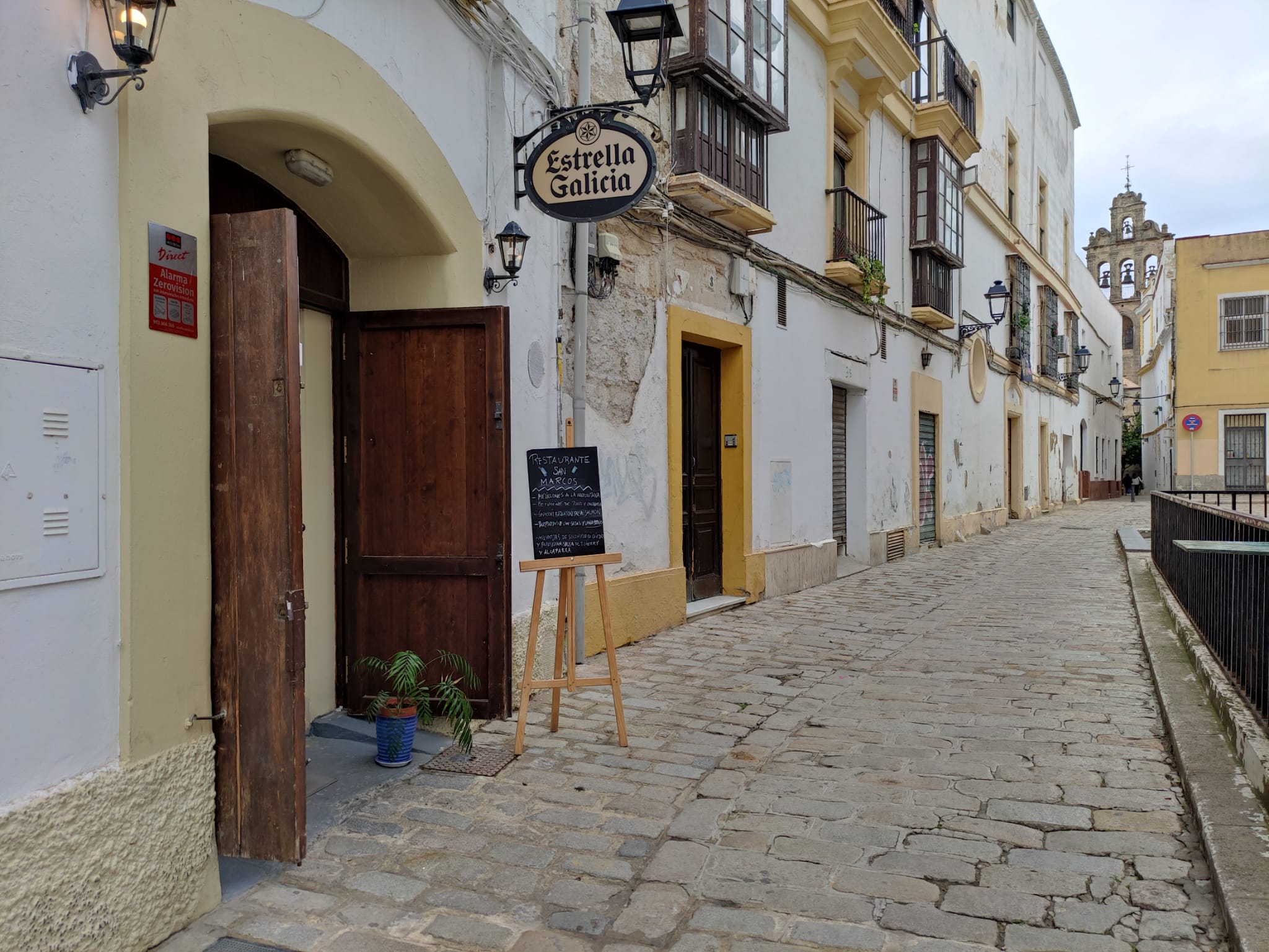 Restaurante San Marcos, en la calle Horno