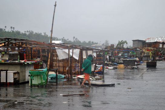 Consecuencias del tifón Hagupit