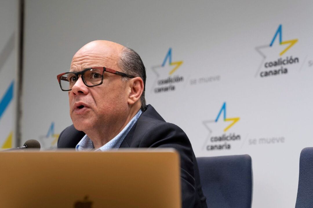 El secretario general de Coalición Canaria, José Miguel Barragán