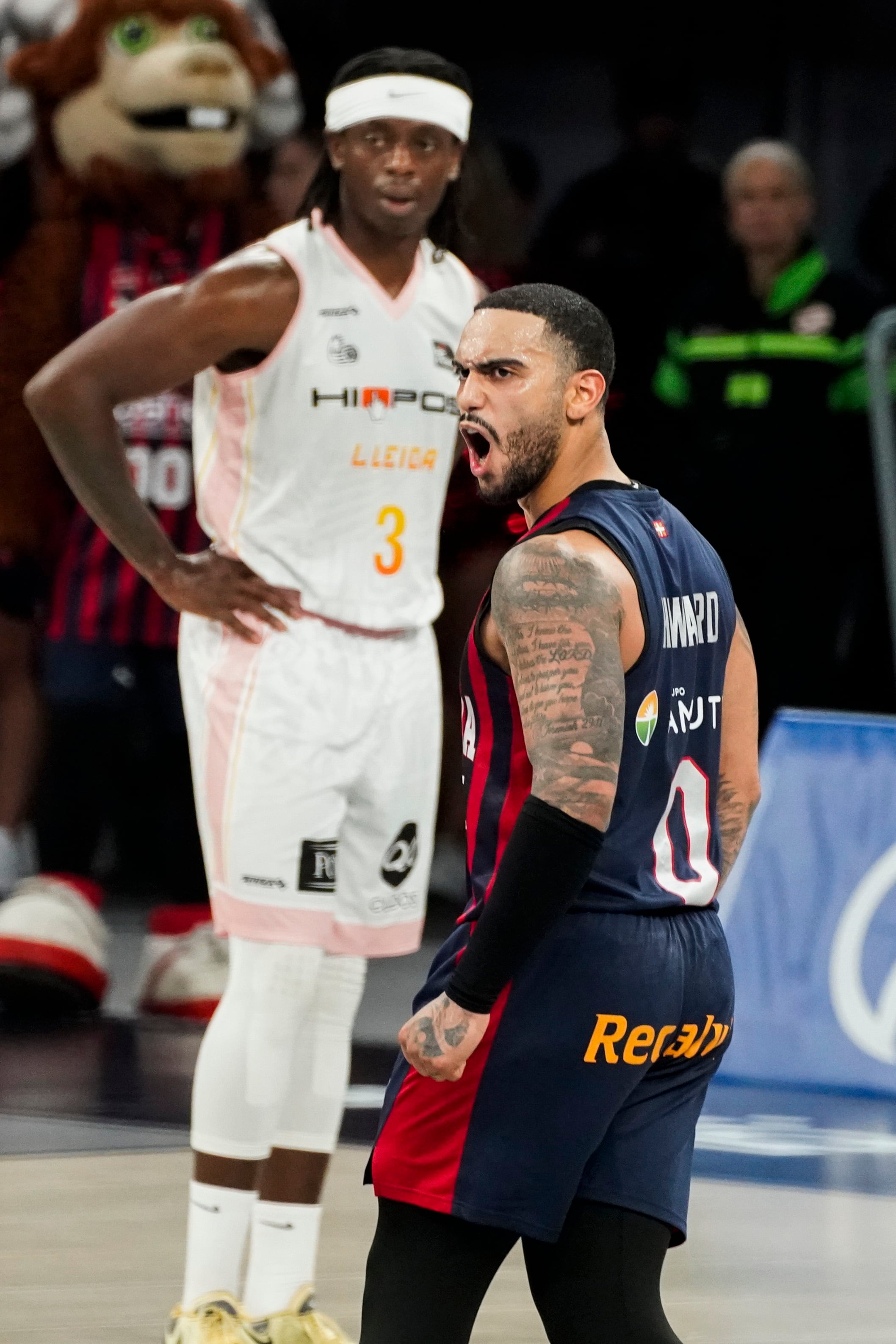 VITORIA, 10/11/2024.- El escolta estadounidense del Baskonia Markus Howard durante el partido de Liga Endesa entre el Baskonia y el Hiopos Lleida, disputado este domingo en el Fernando Buesa Arena. EFE / L. Rico
