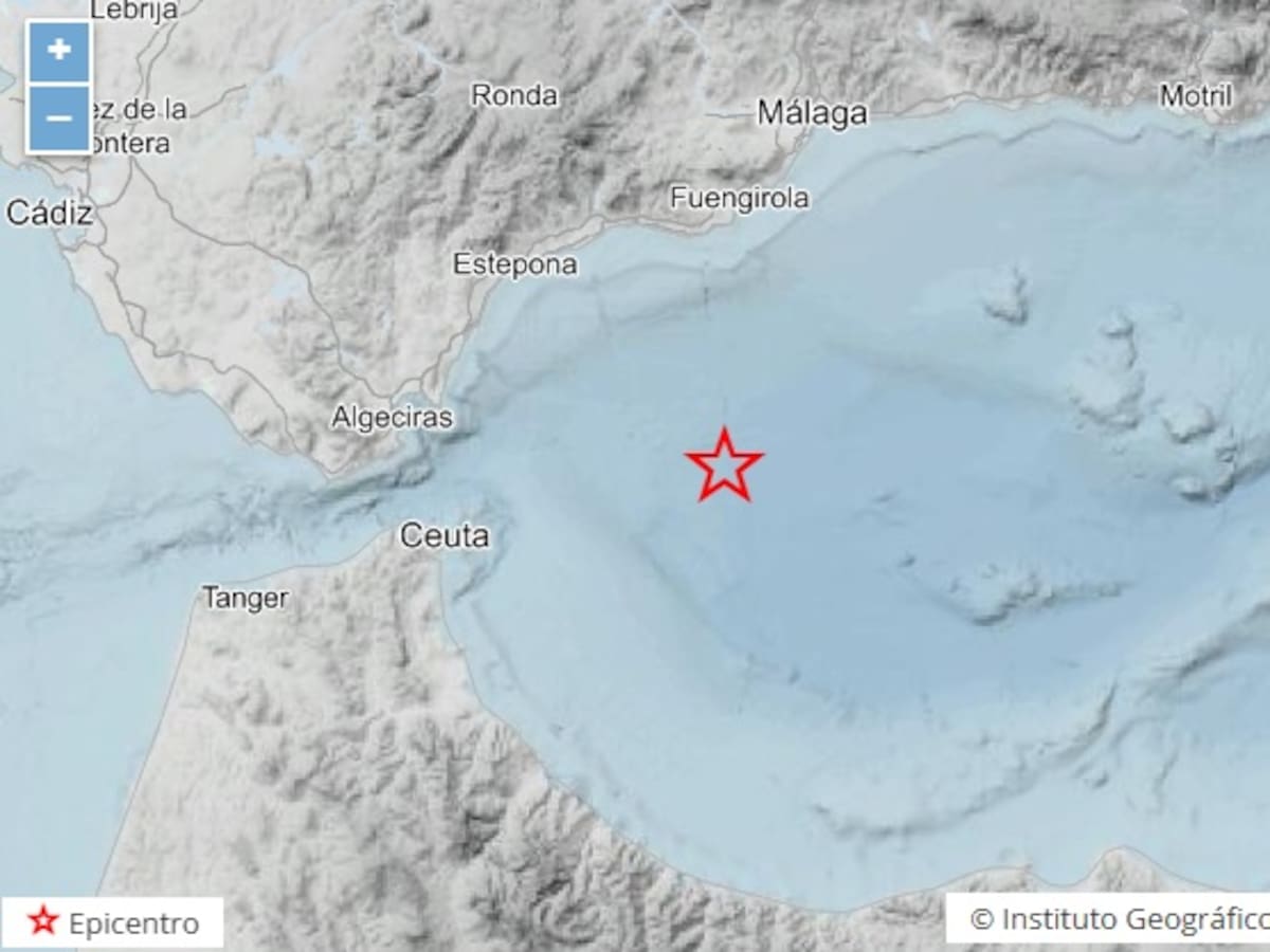 Un terremoto de 4,4 grados en el mar de Alborán se deja sentir en 20 municipios de Málaga