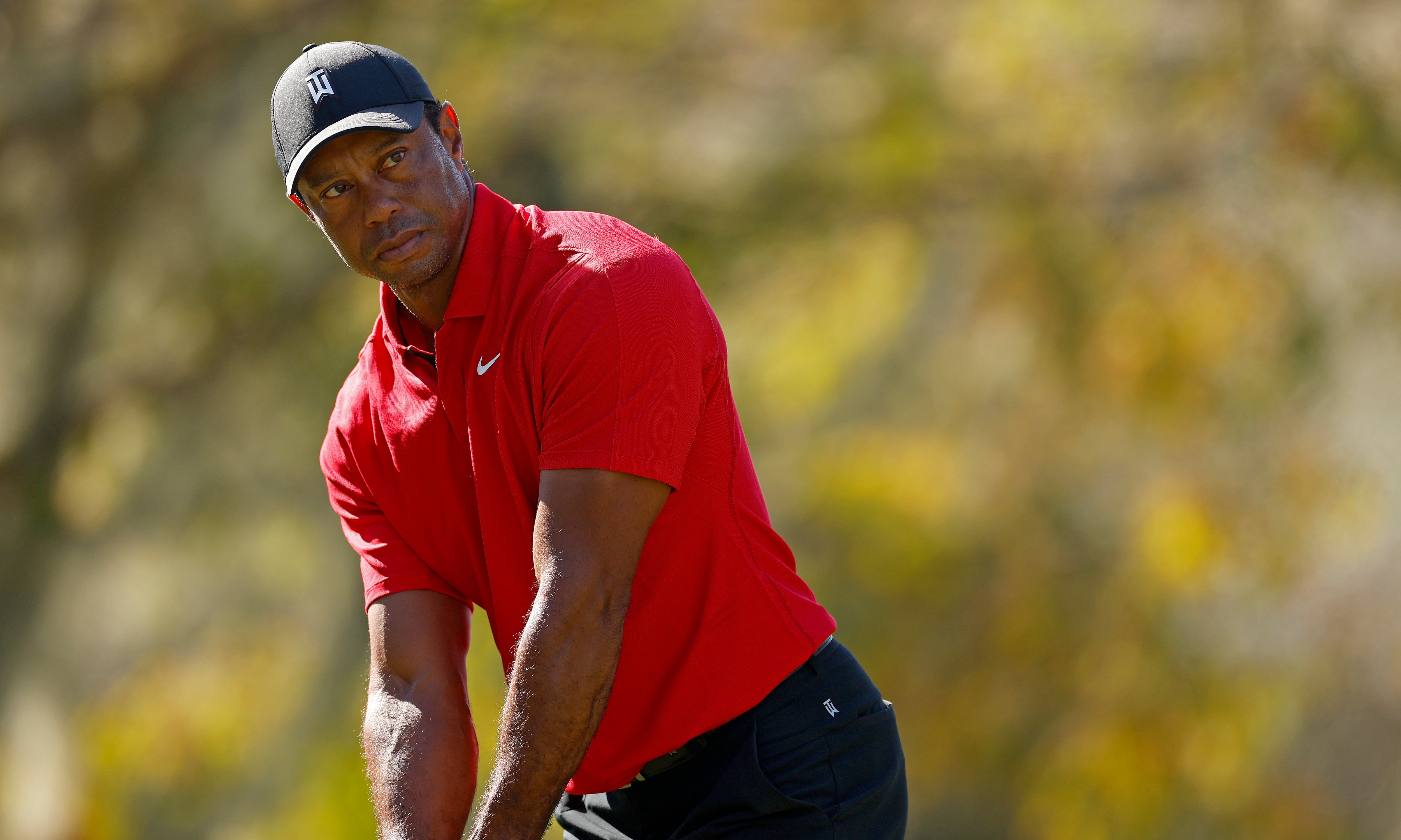 Tiger Woods of the United States during the final round of the PNC Championship at The Ritz-Carlton Golf Club on December 17, 2023 in Orlando, Florida.